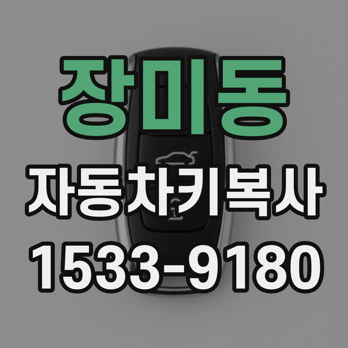 장미동 자동차키복사