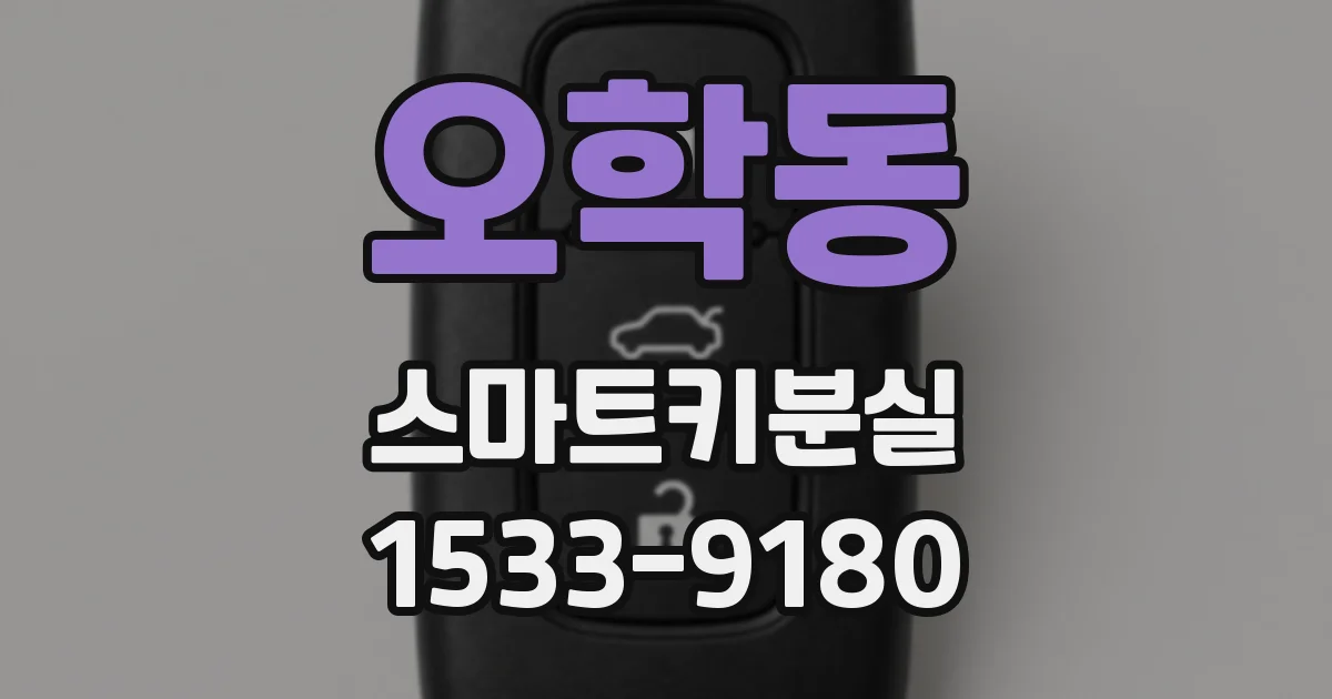 오학동 스마트키분실