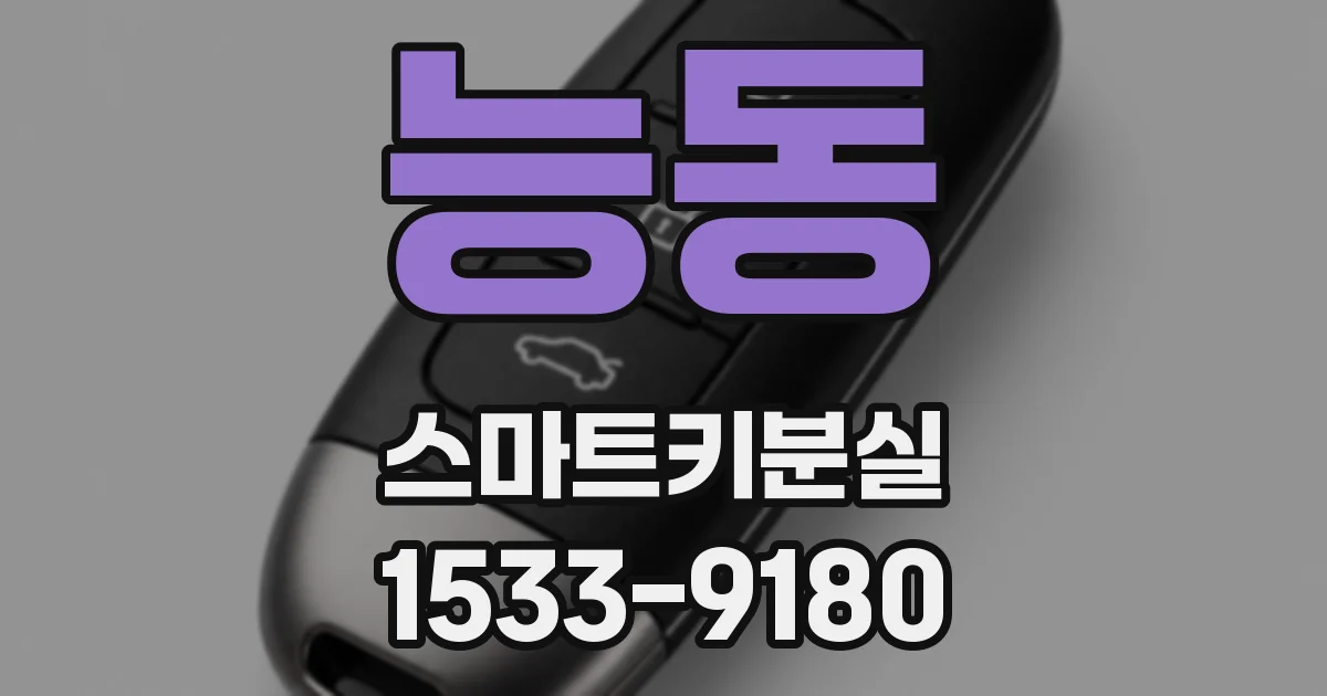 능동 스마트키분실