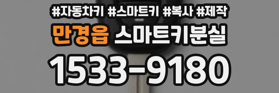 만경읍 스마트키분실