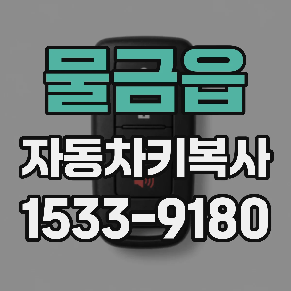 물금읍 자동차키복사