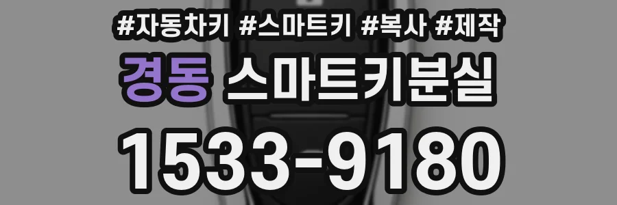 경동 스마트키분실