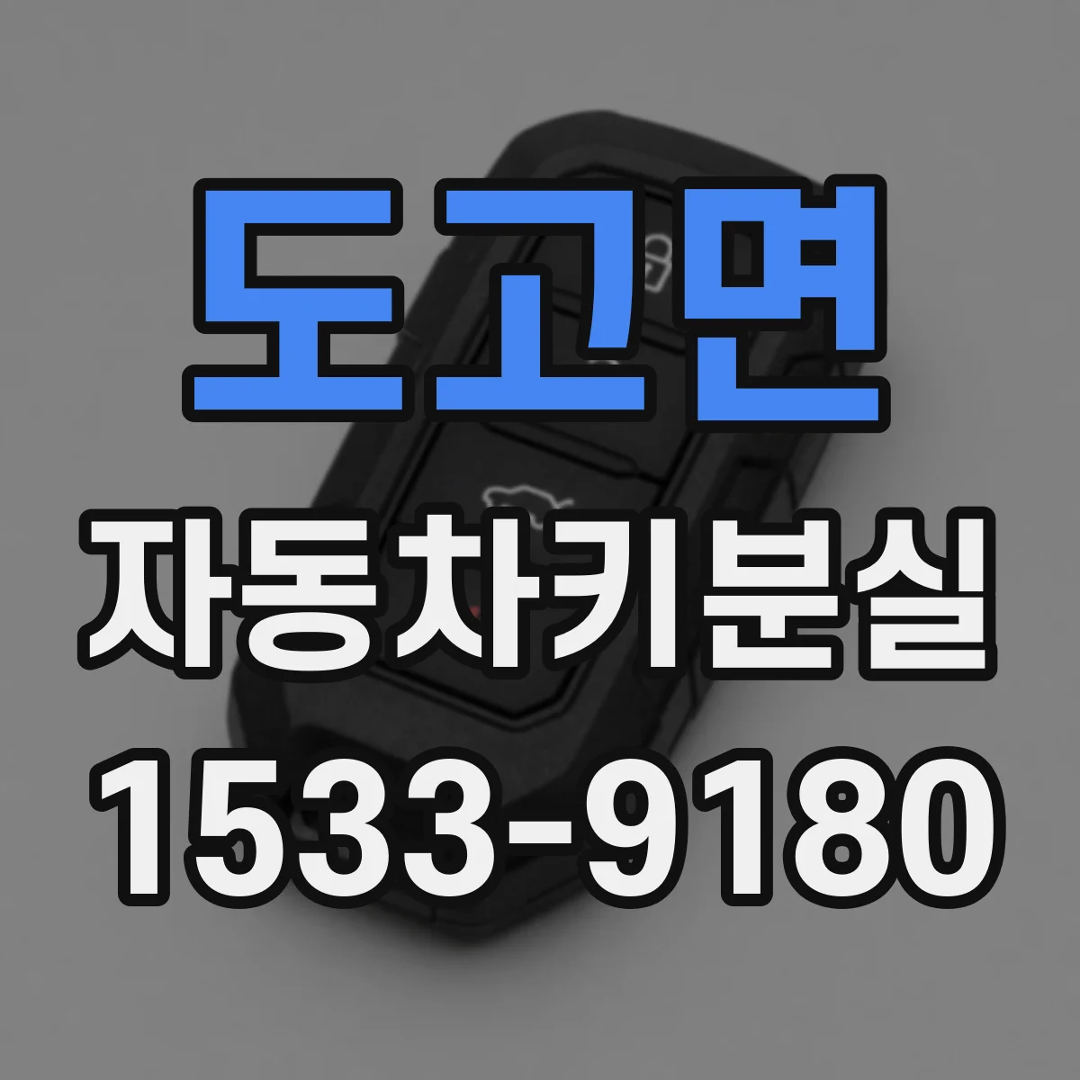 도고면 자동차키분실