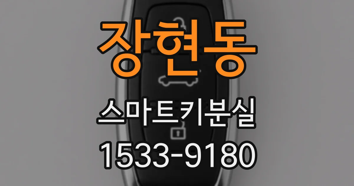 장현동 스마트키분실