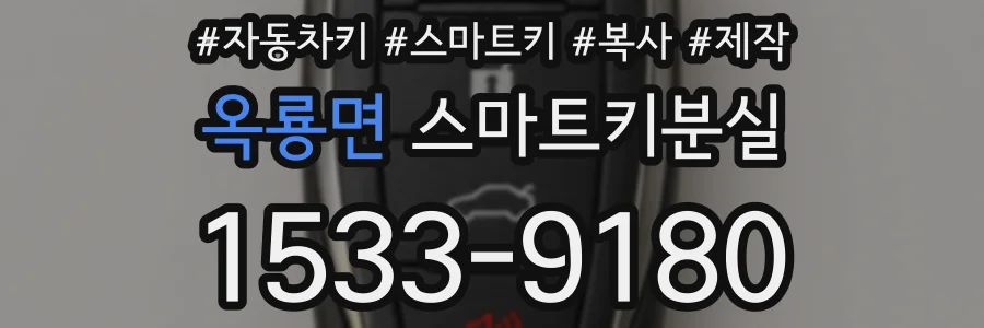 옥룡면 스마트키분실