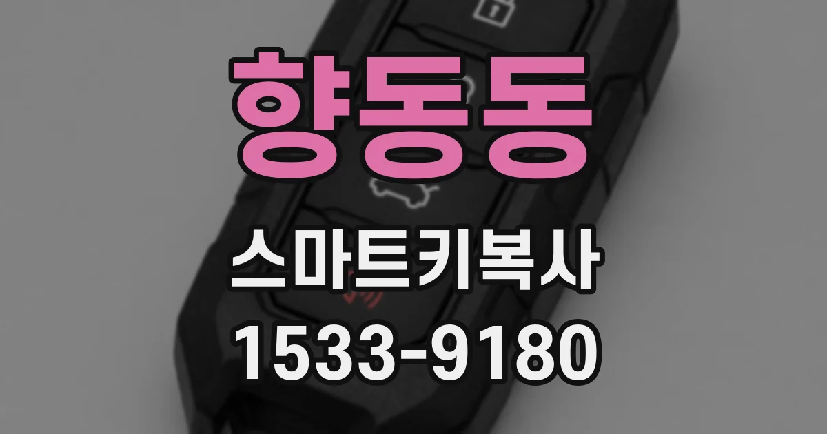 향동동 스마트키복사