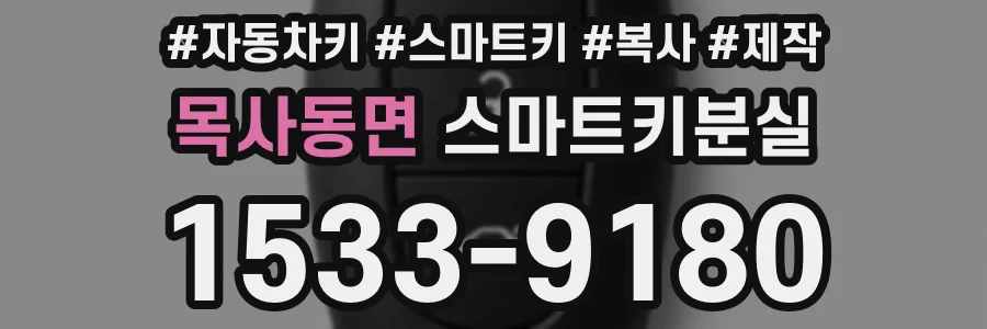 목사동면 스마트키분실