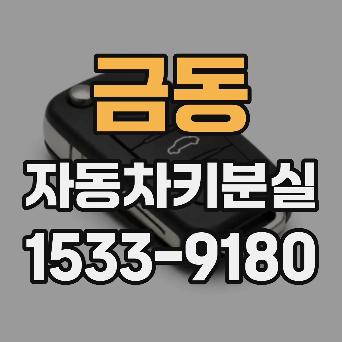 금동 자동차키분실