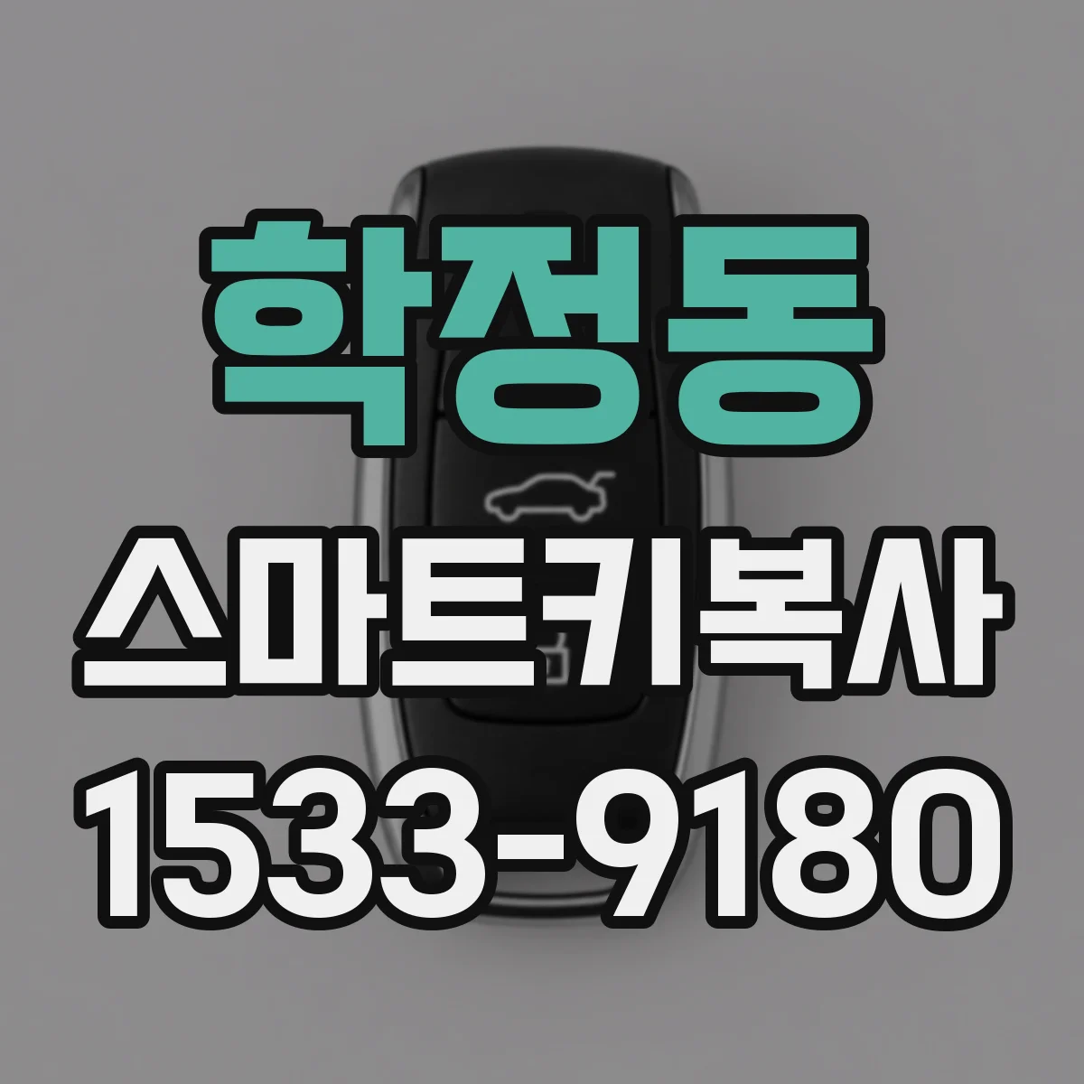 학정동 스마트키복사