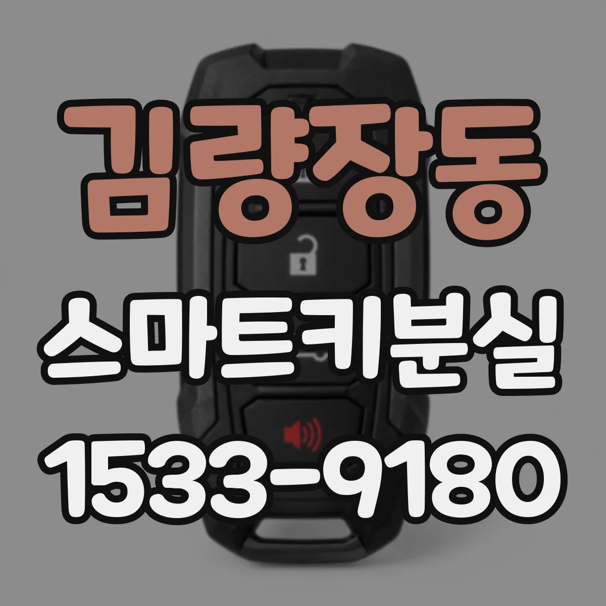 김량장동 스마트키분실