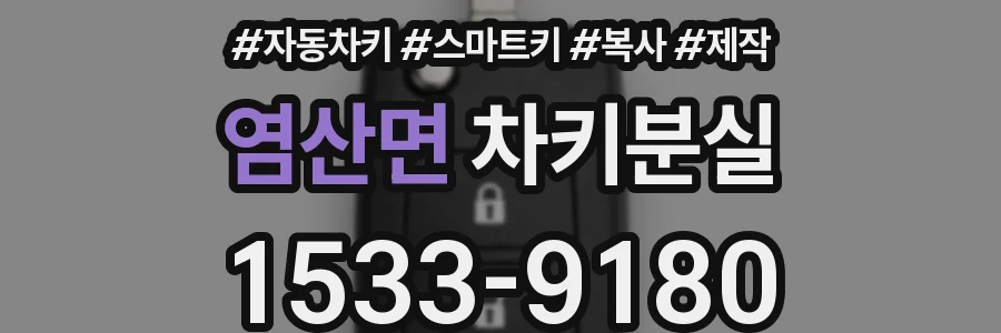 염산면 차키분실