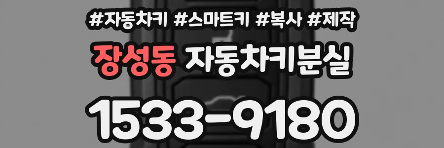 장성동 자동차키분실