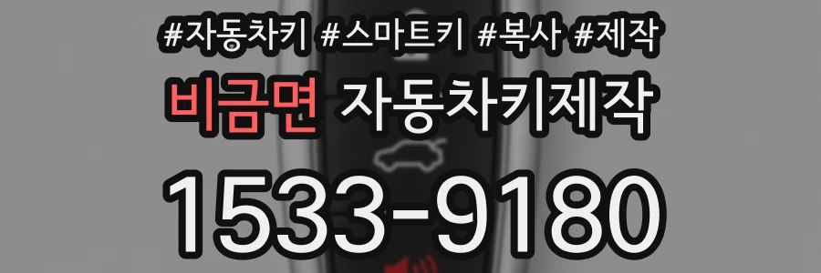 비금면 자동차키제작