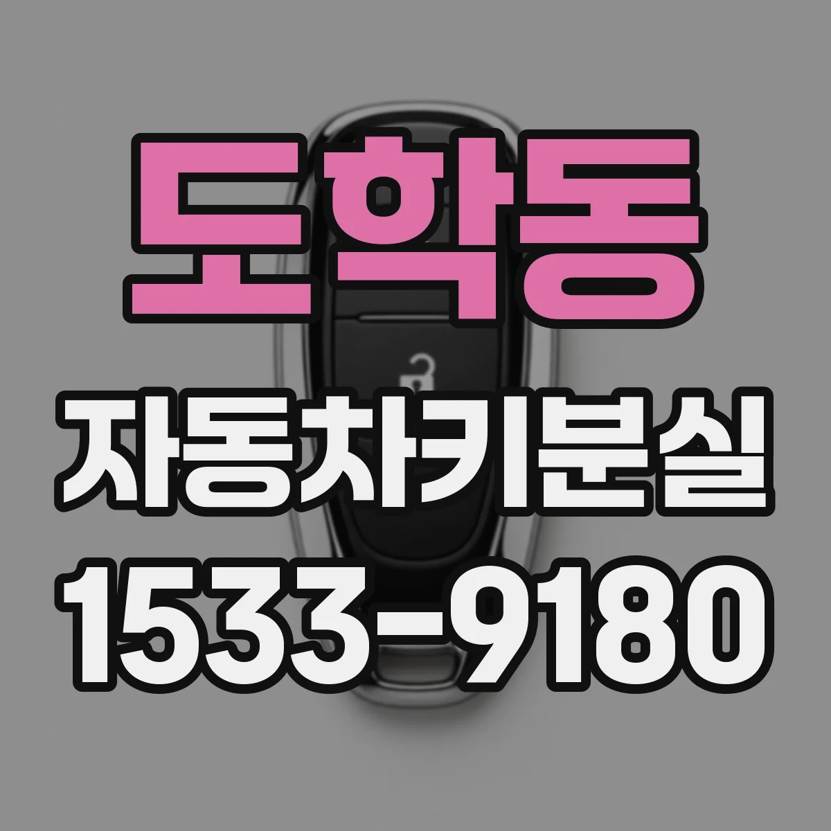 도학동 자동차키분실