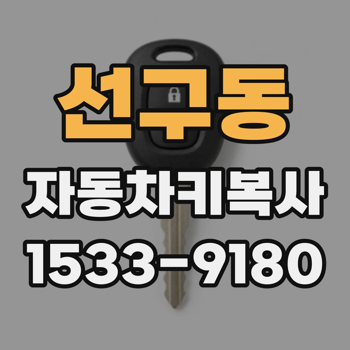 선구동 자동차키복사