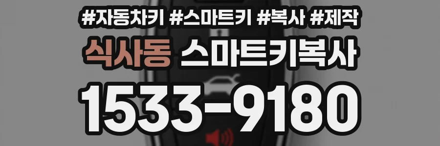 식사동 스마트키복사