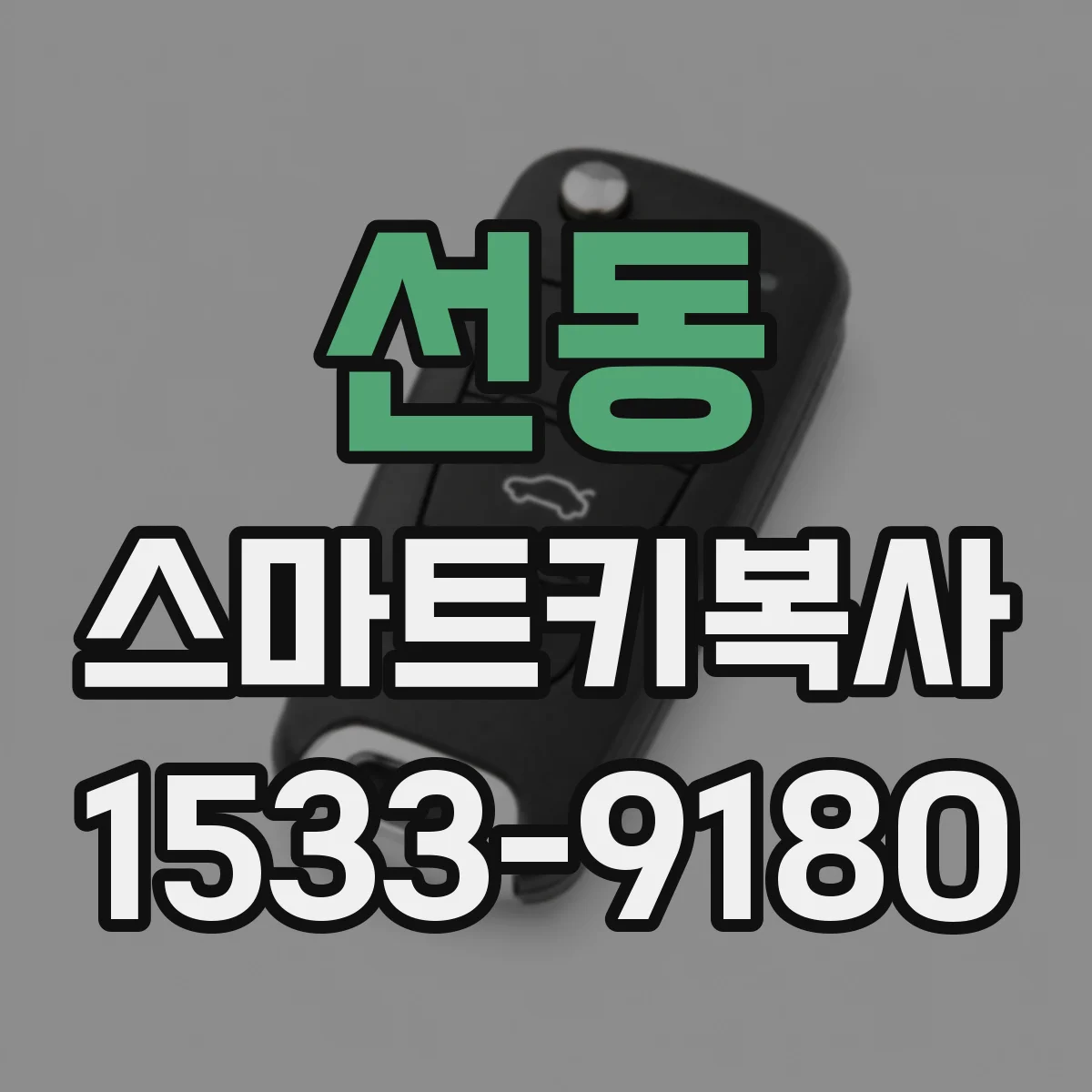 선동 스마트키복사