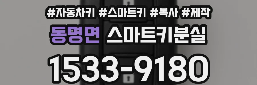 동명면 스마트키분실