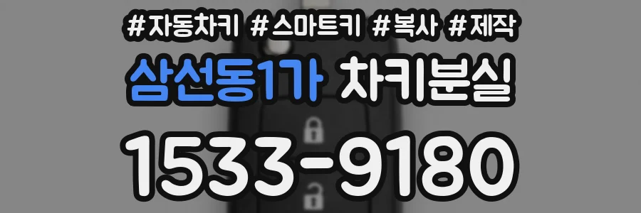 삼선동1가 차키분실
