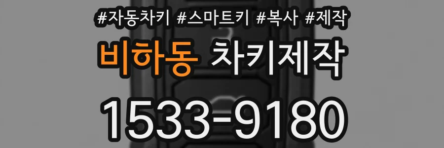 비하동 차키제작