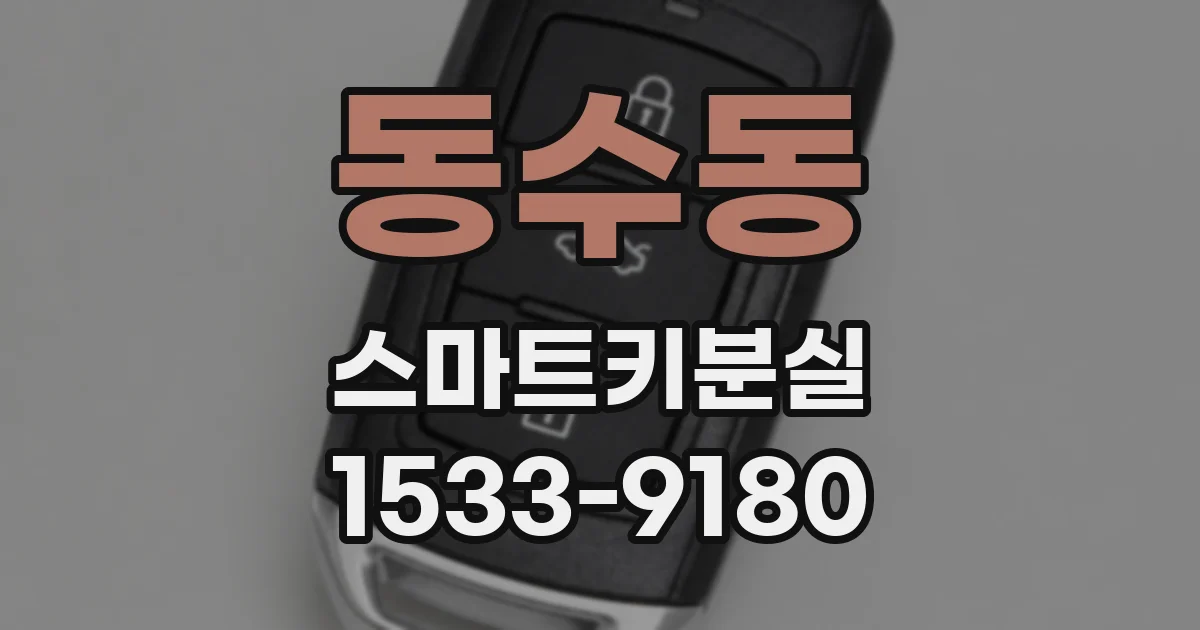 동수동 스마트키분실