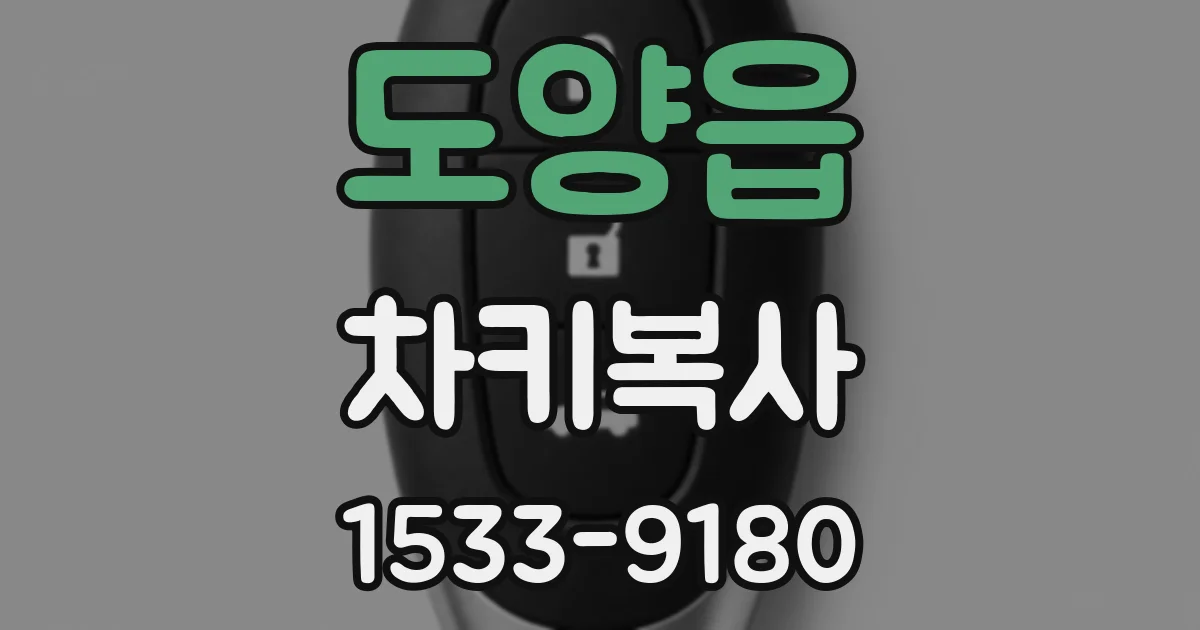 도양읍 차키복사