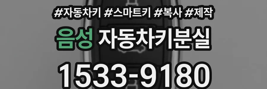 음성 자동차키분실