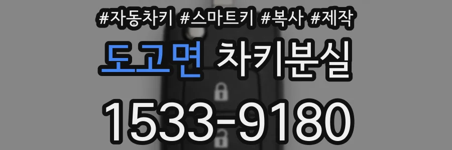 도고면 차키분실