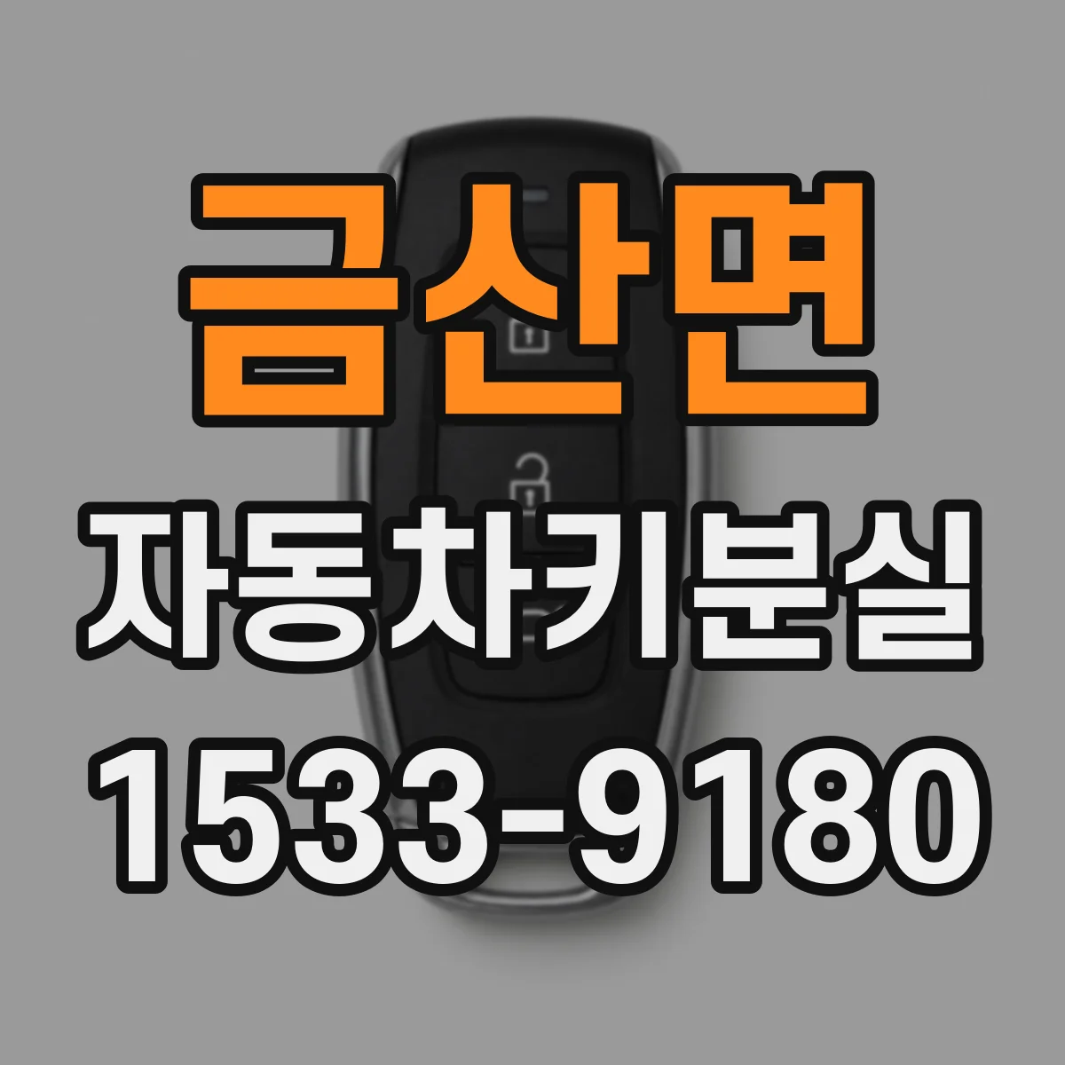 금산면 자동차키분실