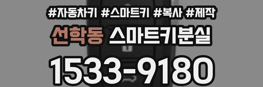 선학동 스마트키분실