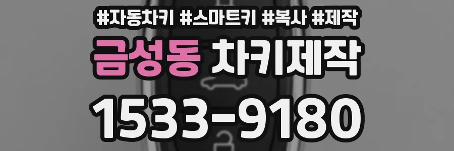 금성동 차키제작