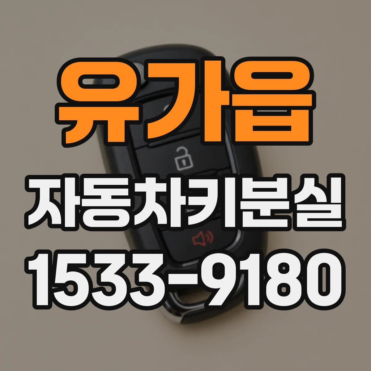 유가읍 자동차키분실