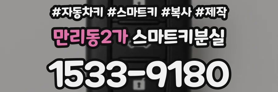 만리동2가 스마트키분실