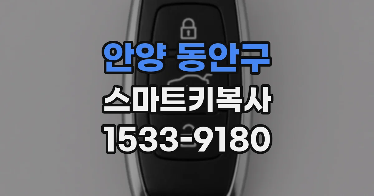 안양 동안구 스마트키복사