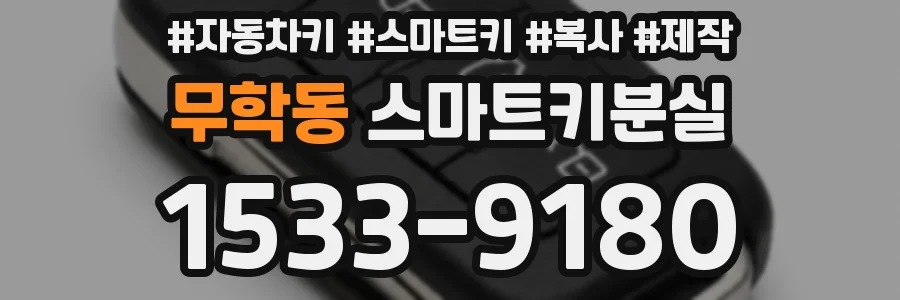 무학동 스마트키분실