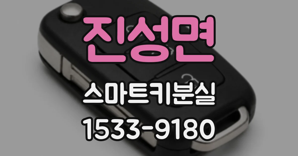 진성면 스마트키분실