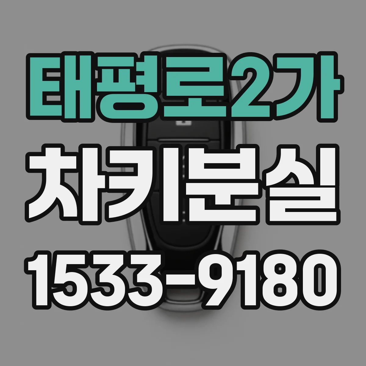 태평로2가 차키분실
