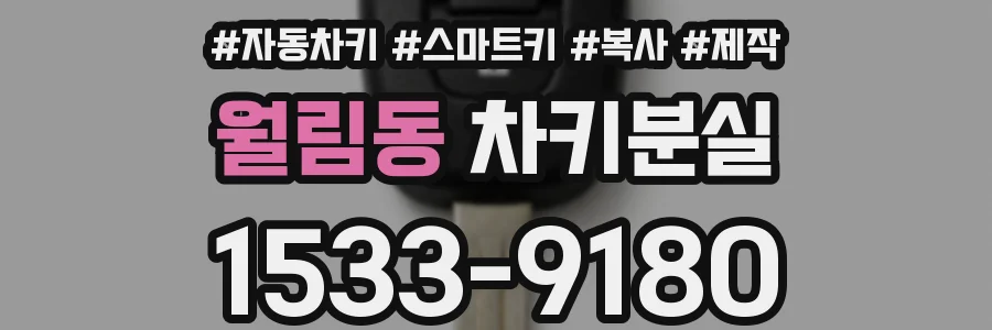 월림동 차키분실