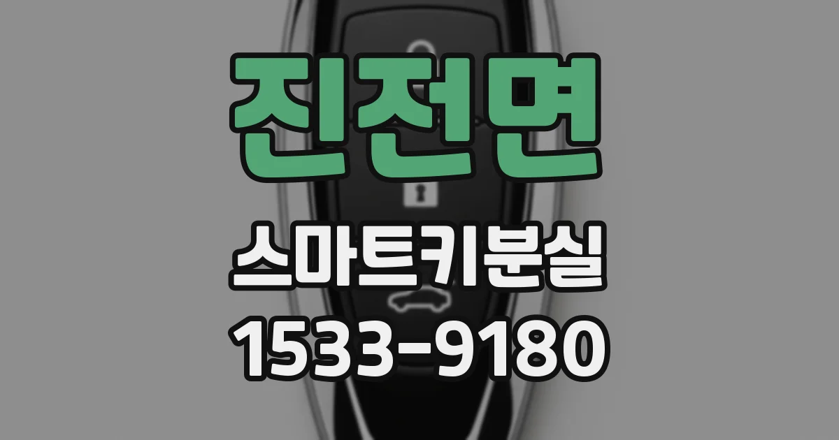 진전면 스마트키분실