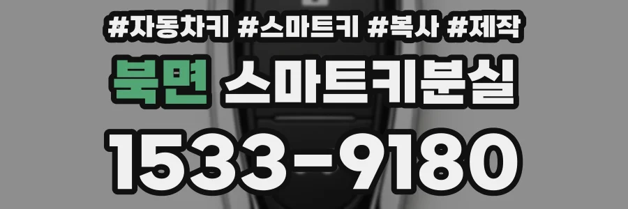 북면 스마트키분실
