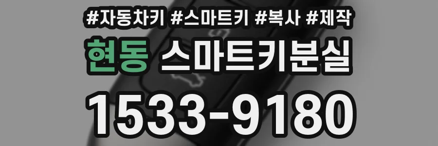 현동 스마트키분실