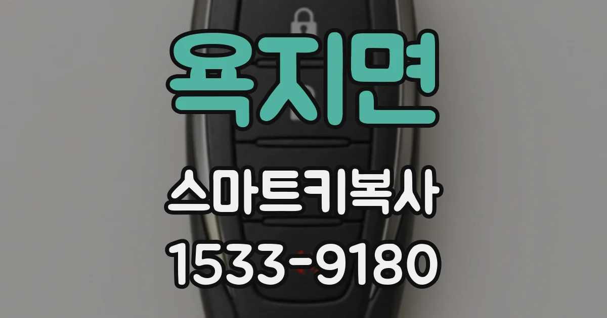 욕지면 스마트키복사