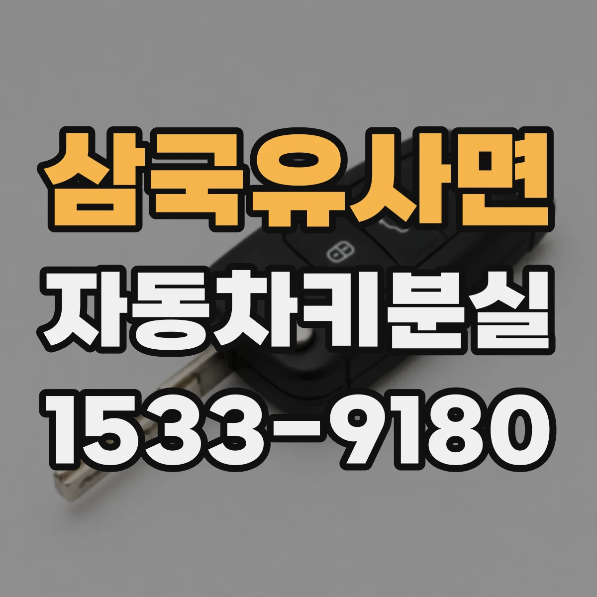 삼국유사면 자동차키분실