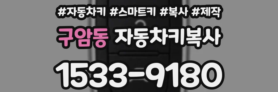 구암동 자동차키복사
