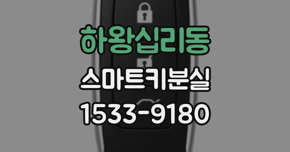 하왕십리동 스마트키분실