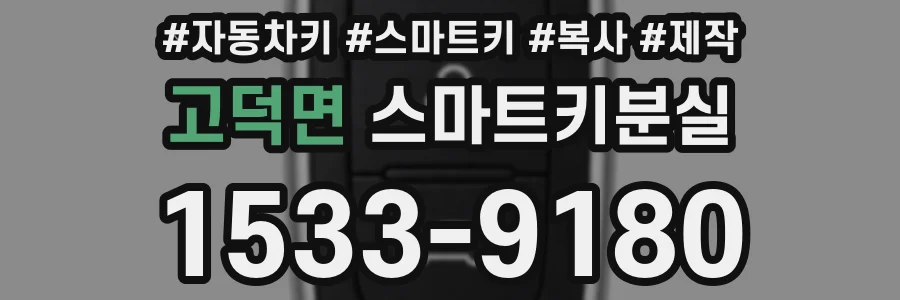 고덕면 스마트키분실