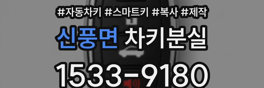 신풍면 차키분실