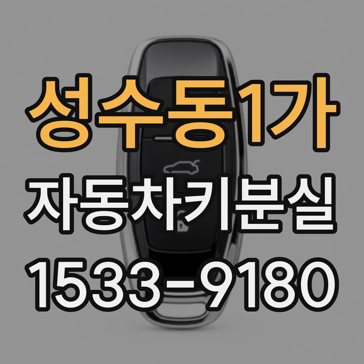 성수동1가 자동차키분실