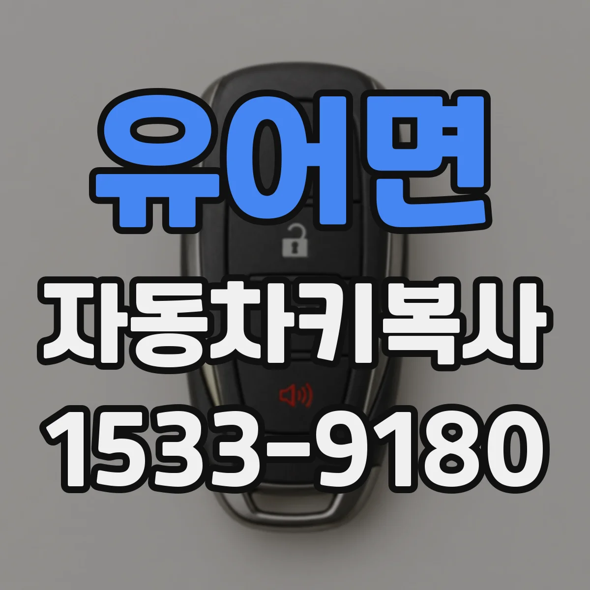 유어면 자동차키복사
