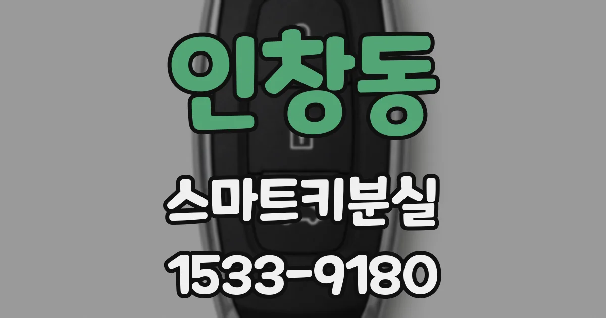 인창동 스마트키분실